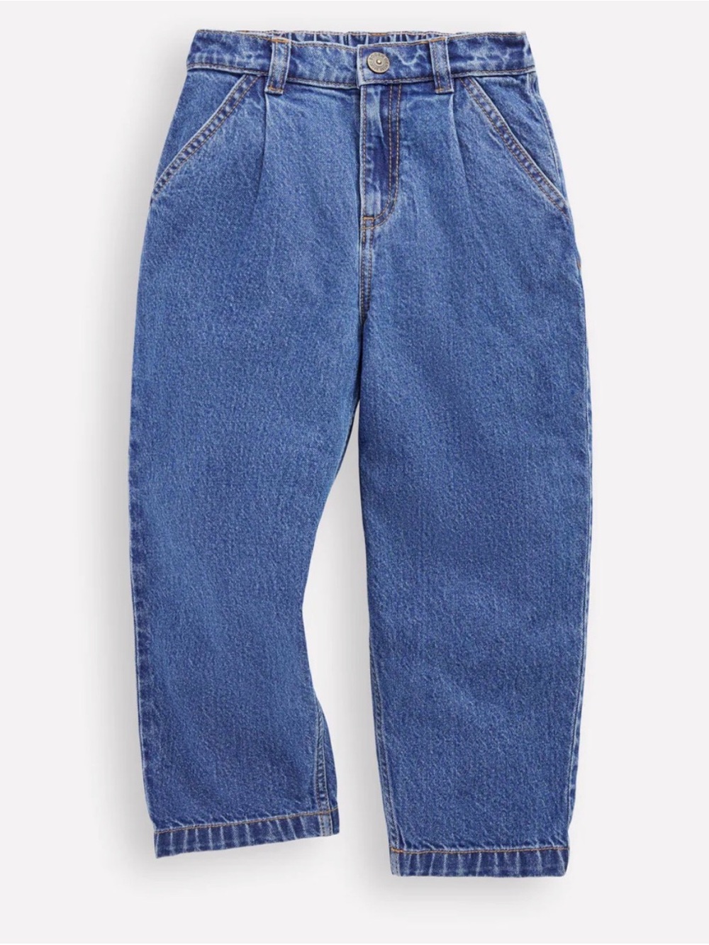 Mini Boden Pleat Jeans Mid Vintage Denim 2-3Y NWOT